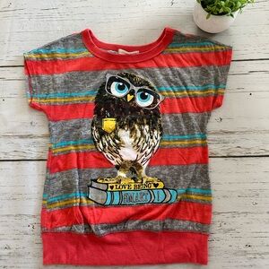 Owl graphic tee
